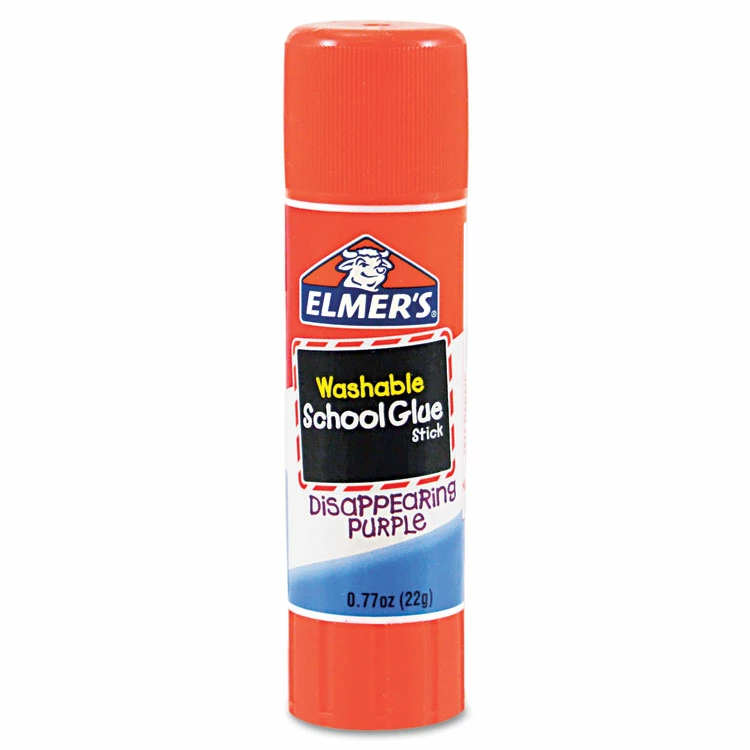 Elmer's School Glue Stick, 0.77 Oz, Dries Clear 2 Elmer's School Glue Stick, 0.77 Oz, Dries Clear