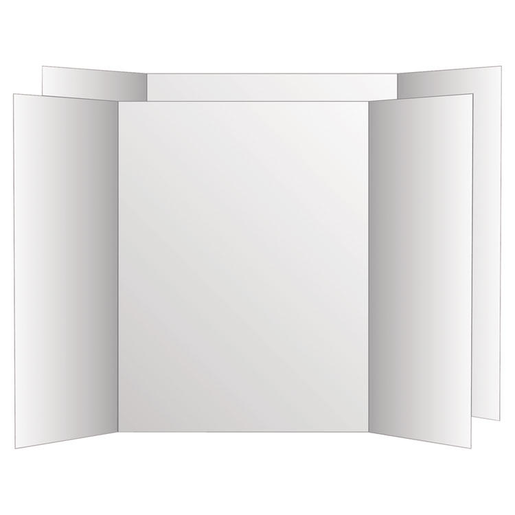 Two Cool Tri-Fold Poster Board, 36 x 48, White/White, 6/Carton Eco Brites Two Cool Tri-Fold Poster Board, 36 X 48, White/White, 6/Carton -SAFAVIEH Shop 161789