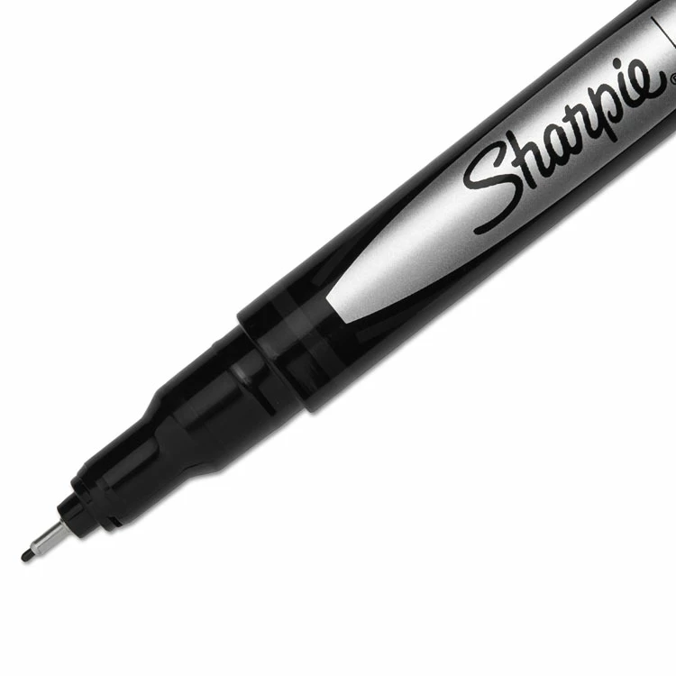 Sharpie Water-Resistant Ink Porous Point Pen Value Pack, Stick, Fine 0.4 Mm, Black Ink, Black Barrel, 36/Pack 5 Sharpie Water-Resistant Ink Porous Point Pen Value Pack, Stick, Fine 0.4 Mm, Black Ink, Black Barrel, 36/Pack - Image 4