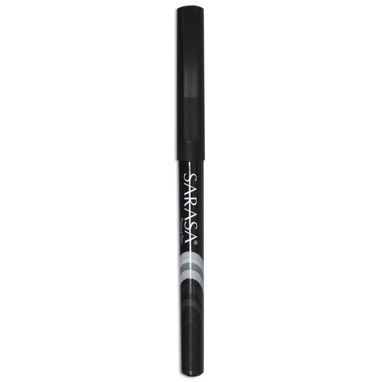 Sarasa Porous Point Pen, Stick, Fine 0.8 mm, Black Ink, Black Barrel, 12/Pack Zebra Sarasa Porous Point Pen, Stick, Fine 0.8 Mm, Black Ink, Black Barrel, 12/Pack -SAFAVIEH Shop 232777