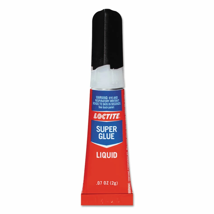 Loctite Super Glue Liquid Tubes, 0.07 Oz, Dries Clear, 2/Pack 3 Loctite Super Glue Liquid Tubes, 0.07 Oz, Dries Clear, 2/Pack