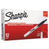 Sharpie Retractable Permanent Marker, Fine Bullet Tip, Black