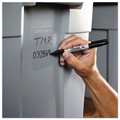 Sharpie Fine Tip Permanent Marker, Fine Bullet Tip, Black, Dozen -SAFAVIEH Shop 285325