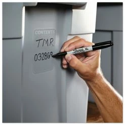 Sharpie Fine Tip Permanent Marker, Fine Bullet Tip, Black, Dozen -SAFAVIEH Shop 285325