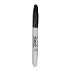 Sharpie Fine Tip Permanent Marker, Fine Bullet Tip, Black, Dozen -SAFAVIEH Shop 303415