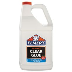 Elmer's Clear Glue, 1 Gal, Dries Clear