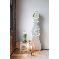 Wall Clocks 3R Studios Distressed Grey Grandfather Clock -SAFAVIEH Shop 3r studios wall clocks da4686 c3 1000