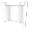 Eco Brites Two Cool Tri-Fold Poster Board, 24 X 36, White/White 1 Eco Brites Two Cool Tri-Fold Poster Board, 24 X 36, White/White -SAFAVIEH Shop 579800