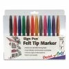 Pentel Arts® Sign Pen Fine Point Color Marker, Extra-Fine Bullet Tip, Assorted Colors, 12/Set -SAFAVIEH Shop 661657