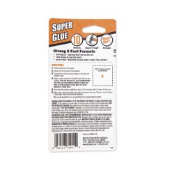 Gorilla Super Glue, 0.53 Oz, Dries Clear -SAFAVIEH Shop 672373