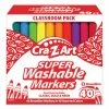 Cra-Z-Art Super Washable Markers, Broad Bullet Tip, Assorted Colors, 40/Set