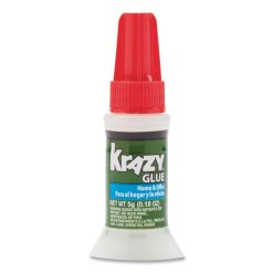 Krazy Glue® All Purpose Brush-On Krazy Glue, 0.18 Oz, Dries Clear