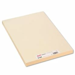 Pacon Medium Weight Tagboard, 12 X 18, Manila, 100/Pack