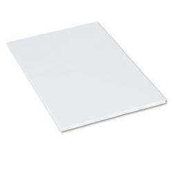 Pacon Medium Weight Tagboard, 24 X 36, White, 100/Pack