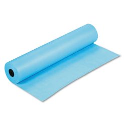 Pacon Rainbow Duo-Finish Colored Kraft Paper, 35 Lb Wrapping Weight, 36" X 1,000 Ft, Sky Blue