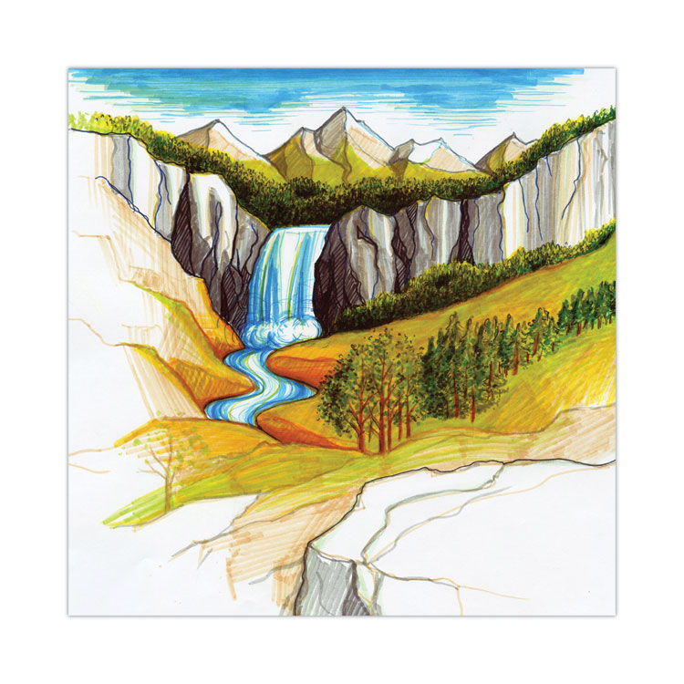 Double Ended Markers, Assorted Bullet Tips, Assorted Colors, 72/Pack Staedtler Double Ended Markers, Assorted Bullet Tips, Assorted Colors, 72/Pack -SAFAVIEH Shop 754327