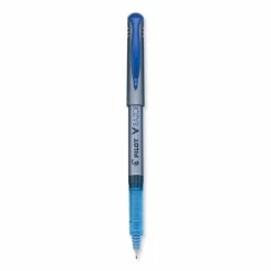 Pilot V Razor Point Liquid Ink Porous Point Pen, Stick, Extra-Fine 0.5 Mm, Blue Ink, Gray Barrel, Dozen -SAFAVIEH Shop 824835