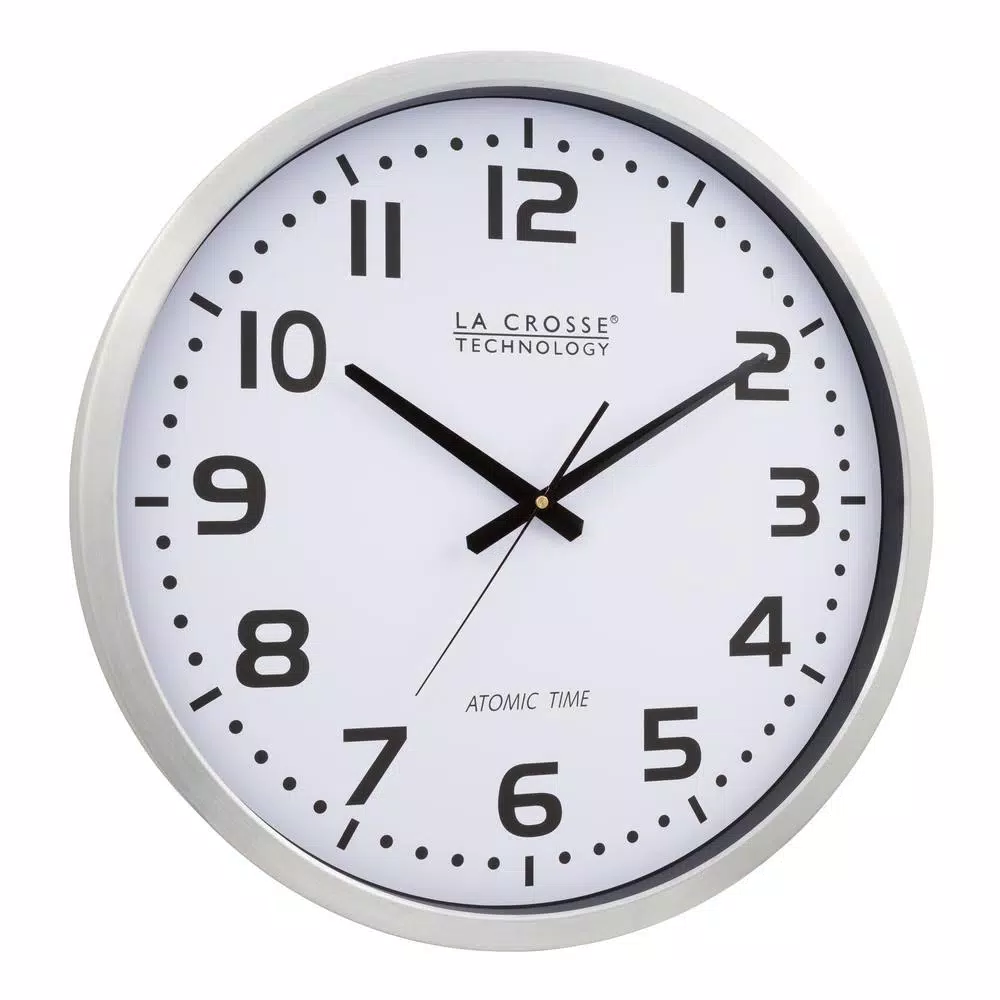 Wall Clocks La Crosse Technology 20 In. Large Analog Wall Clock 6 Wall Clocks La Crosse Technology 20 In. Large Analog Wall Clock - Image 4
