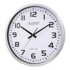 Wall Clocks La Crosse Technology 20 In. Large Analog Wall Clock 12 Wall Clocks La Crosse Technology 20 In. Large Analog Wall Clock -SAFAVIEH Shop aluminum la crosse technology wall clocks 404 1220 4f 1000