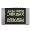 Wall Clocks La Crosse Technology 11 In. X 7 In. Atomic Digital Clock With Temperature And Humidity In Aluminum Finish 2 Wall Clocks La Crosse Technology 11 In. X 7 In. Atomic Digital Clock With Temperature And Humidity In Aluminum Finish -SAFAVIEH Shop aluminum la crosse technology wall clocks 513 1417h al int 64 1000