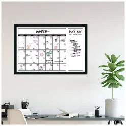 Memo Boards Amanti Art White Calendar 38 In. W X 26 In. H Framed Glass Dry Erase Board -SAFAVIEH Shop amanti art memo boards dsw2973076 31 1000