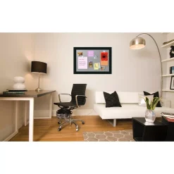 Memo Boards Amanti Art Corvino Black Wood 41 In. W X 29 In. H Framed Magnetic Board -SAFAVIEH Shop amanti art memo boards dsw3908087 44 1000