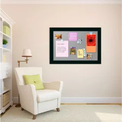 Memo Boards Amanti Art Corvino Black Wood 41 In. W X 29 In. H Framed Magnetic Board -SAFAVIEH Shop amanti art memo boards dsw3908087 fa 1000