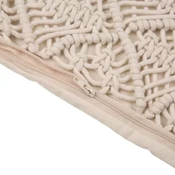 Throw Pillows Glitzhome 18 In. L X 18 In. W Hollow-Carved Handmade Cotton Rope Pillow Cover With Tassel 13 Throw Pillows Glitzhome 18 In. L X 18 In. W Hollow-Carved Handmade Cotton Rope Pillow Cover With Tassel -SAFAVIEH Shop beige cream glitzhome throw pillows 1513203425 44 1000