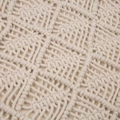 Throw Pillows Glitzhome 18 In. L X 18 In. W Hollow-Carved Handmade Cotton Rope Pillow Cover With Tassel 11 Throw Pillows Glitzhome 18 In. L X 18 In. W Hollow-Carved Handmade Cotton Rope Pillow Cover With Tassel -SAFAVIEH Shop beige cream glitzhome throw pillows 1513203425 4f 1000