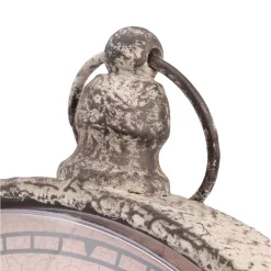 Table Clocks IMAX Norida Rust Iron Rustic Desk Clock -SAFAVIEH Shop beige imax table clocks 97112 a0 1000