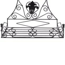 Table Clocks Benjara Epoch Black Metal Outdoor Clock -SAFAVIEH Shop black benjara table clocks 35422 1f 1000