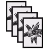 Picture Frames DesignOvation Gallery 11 In. X 17 Black Picture Frame (Set Of 4) 2 Picture Frames DesignOvation Gallery 11 In. X 17 Black Picture Frame (Set Of 4) -SAFAVIEH Shop black designovation picture frames 213615 64 1000