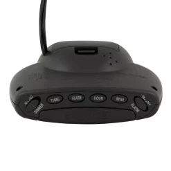 Table Clocks Equity By La Crosse 0.9 In. Blue LED Dual USB Digital Alarm Clock -SAFAVIEH Shop black equity by la crosse table clocks 30417 4f 1000