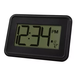 Table Clocks La Crosse Technology Digital Wall Clock With Temperature & Countdown Timer -SAFAVIEH Shop black la crosse technology table clocks 513 113 4f 1000