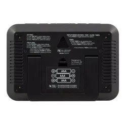 Table Clocks La Crosse Technology Digital Wall Clock With Temperature & Countdown Timer -SAFAVIEH Shop black la crosse technology table clocks 513 113 66 1000