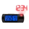 Table Clocks La Crosse Technology WWVB Round LCD Projection Alarm Clock With Out Temperature 2 Table Clocks La Crosse Technology WWVB Round LCD Projection Alarm Clock With Out Temperature -SAFAVIEH Shop black la crosse technology table clocks 616 143 64 1000