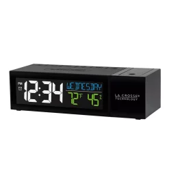 Table Clocks La Crosse Technology Pop-Up Bar Projection Alarm Clock With USB Charging Port 12 Table Clocks La Crosse Technology Pop-Up Bar Projection Alarm Clock With USB Charging Port -SAFAVIEH Shop black la crosse technology table clocks 616 1950 int 40 1000
