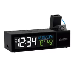 Table Clocks La Crosse Technology Pop-Up Bar Projection Alarm Clock With USB Charging Port 15 Table Clocks La Crosse Technology Pop-Up Bar Projection Alarm Clock With USB Charging Port -SAFAVIEH Shop black la crosse technology table clocks 616 1950 int 66 1000