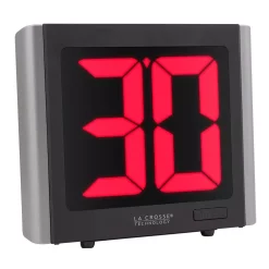 Table Clocks La Crosse Technology LED Countdown/Up Digital Timer With 12 Ft. Power Cord -SAFAVIEH Shop black la crosse technology table clocks 919 1614 1f 1000