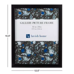 Picture Frames Lavish Home 11 In. X 14 In. Gallery Wall Picture Frame (Set Of 6) -SAFAVIEH Shop black lavish home picture frames w020007 c3 1000
