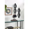 Wall Accents LITTON LANE Eclectic Figure Eight Black Mesh Metal Wall Sconces With Mirrors, Set Of 2 1 Wall Accents LITTON LANE Eclectic Figure Eight Black Mesh Metal Wall Sconces With Mirrors, Set Of 2 -SAFAVIEH Shop black litton lane candle holders 82902 64 1000