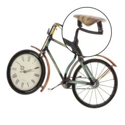Table Clocks LITTON LANE 10 In. X 16 In. Iron Clock In Bicycle Frame 14 Table Clocks LITTON LANE 10 In. X 16 In. Iron Clock In Bicycle Frame -SAFAVIEH Shop black litton lane table clocks 39085 4f 1000