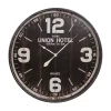 Wall Clocks LITTON LANE 35 In. Old World Inspired Vintage Round Wall Clock 1 Wall Clocks LITTON LANE 35 In. Old World Inspired Vintage Round Wall Clock -SAFAVIEH Shop black litton lane wall clocks 52128 64 1000