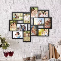 Picture Frames Lavish Home 12-Opening 4 In. X 6 In. Black Picture Frame Collage -SAFAVIEH Shop black matt lavish home picture frames hw0200067 31 1000