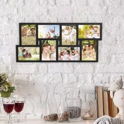 Picture Frames Lavish Home 8-Opening 4 In. X 6 In. Black Picture Frame Collage -SAFAVIEH Shop black matte lavish home picture frames hw0200071 31 1000