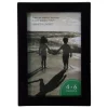 Picture Frames Northlight 7.25″ Solid Rectangular 4″ X 6″ Photo Picture Frame With Easel Back – Matte Black -SAFAVIEH Shop black northlight picture frames 33906206 64 1000