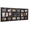 Picture Frames Pinnacle Family 4 In. X 6 In. Black Collage Picture Frame -SAFAVIEH Shop black pinnacle picture frames 16fw1375e 64 1000