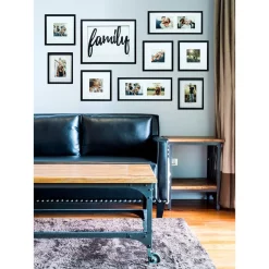 Picture Frames Pinnacle Family Decor Black Collage Kit Picture Frame -SAFAVIEH Shop black pinnacle picture frames 17fw1939 4f 1000