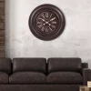 Wall Clocks Pinnacle 30 In. Glenmont Oil Rubbed Bronze Wide Framed Roman Numeral Wall Clock 1 Wall Clocks Pinnacle 30 In. Glenmont Oil Rubbed Bronze Wide Framed Roman Numeral Wall Clock -SAFAVIEH Shop black pinnacle wall clocks 1805 3766 64 1000
