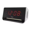 Table Clocks Equity By La Crosse 5.5 In. X 3.15 In. LED Alarm Clock With Bluetooth And USB Port – Red 2 Table Clocks Equity By La Crosse 5.5 In. X 3.15 In. LED Alarm Clock With Bluetooth And USB Port – Red -SAFAVIEH Shop black silver equity by la crosse table clocks 75910 64 1000